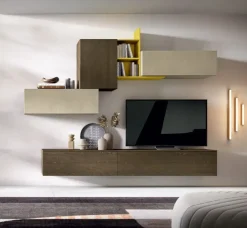 Moretti Compact Giorno Notte Parete attrezzata Kosmos 110 in stile moderna a prezzo scontato- Pareti Attrezzate