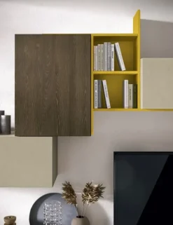 Moretti Compact Giorno Notte Parete attrezzata Kosmos 110 in stile moderna a prezzo scontato- Pareti Attrezzate