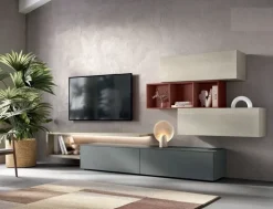 Hot Parete attrezzata Kosmos 104 di scontata del 25% Pareti Attrezzate