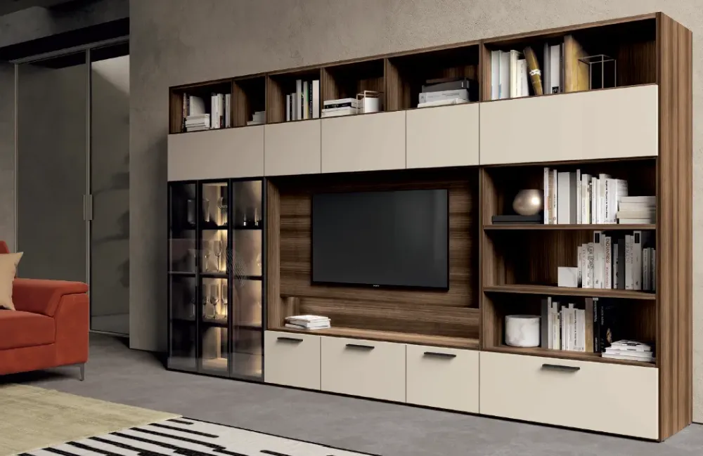 Discount Parete attrezzata L105 della marca con uno sconto esclusivo Pareti Attrezzate