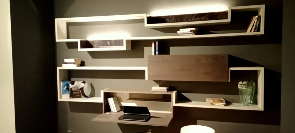 Parete attrezzata office in stile design a prezzo scontato Pareti Attrezzate