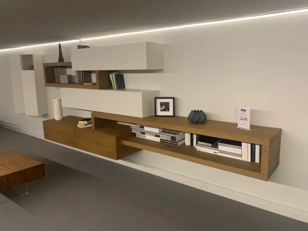 Parete attrezzata Lampo in stile moderna a prezzo ribassato^Sangiacomo Outlet