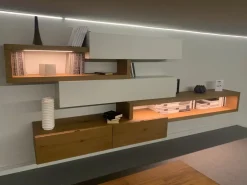 Parete attrezzata Lampo in stile moderna a prezzo ribassato^Sangiacomo Outlet