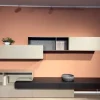 Parete attrezzata Lampo in stile moderno a prezzo scontato^Sangiacomo Outlet