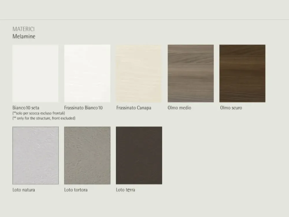 Clearance Parete attrezzata L5c01 in stile moderno a prezzo ribassato Pareti Attrezzate