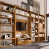 Clearance Parete attrezzata Libreria legno massello del marchio con uno sconto esclusivo Pareti Attrezzate