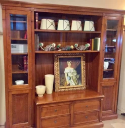 Parete attrezzata Libreria c1 con uno sconto esclusivo^Artigianale New