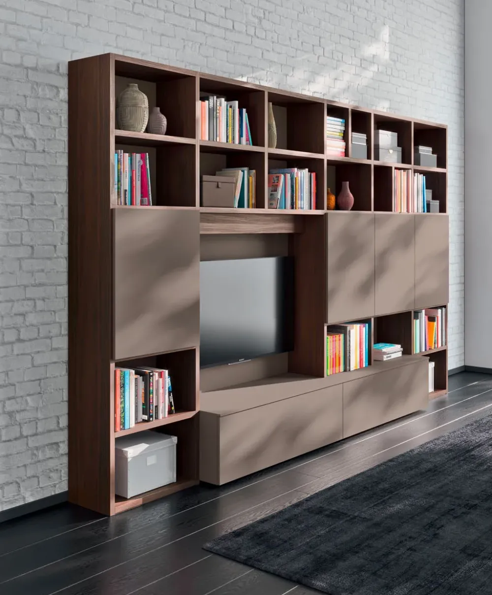 Hot Parete attrezzata Light 25 di in OFFERTA OUTLET Pareti Attrezzate