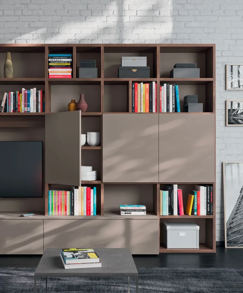 Hot Parete attrezzata Light 25 di in OFFERTA OUTLET Pareti Attrezzate