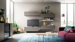 Hot Parete attrezzata Light collection day in stile design a prezzo scontato Pareti Attrezzate