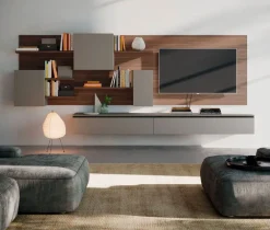 Sale Parete attrezzata Light composizione 2 di scontata del 30% Pareti Attrezzate