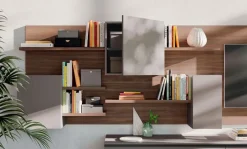 Sale Parete attrezzata Light composizione 2 di scontata del 30% Pareti Attrezzate