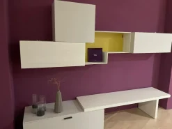 Parete attrezzata Light day comp.03 in stile moderna a prezzo scontato^Orme Sale