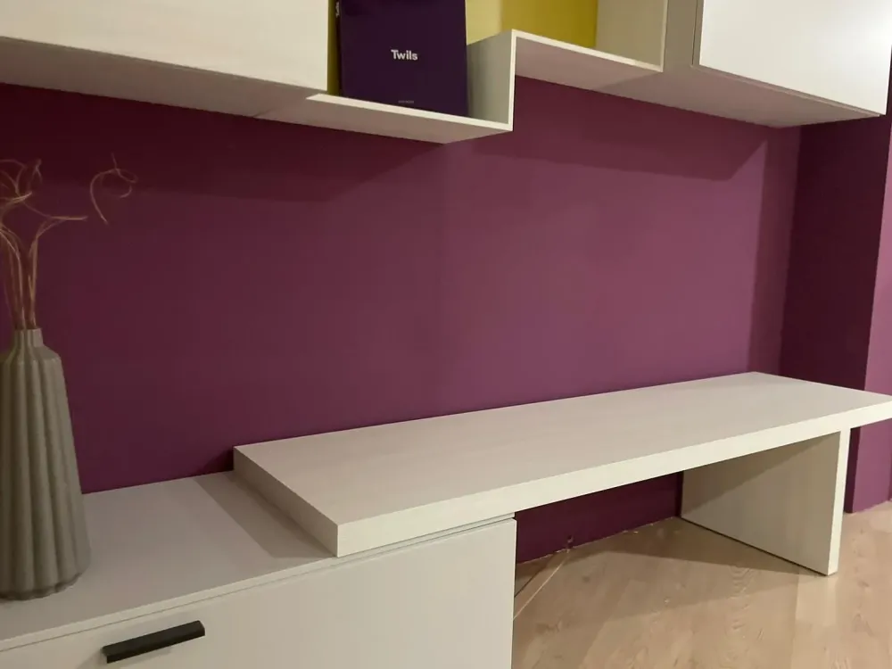 Parete attrezzata Light day comp.03 in stile moderna a prezzo scontato^Orme Sale