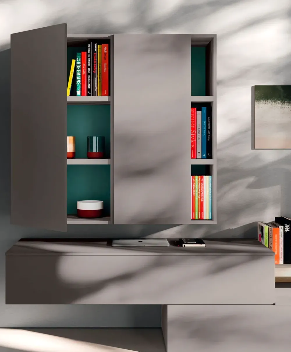 Orme Parete attrezzata Light day11 del marchio con uno sconto esclusivo- Pareti Attrezzate