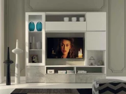 Discount Parete attrezzata Lionslinea velvet one di in OFFERTA OUTLET Pareti Attrezzate