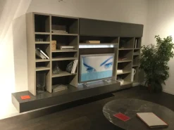 NovaMobili Parete attrezzata Living system del brand con un ribasso esclusivo- Pareti Attrezzate