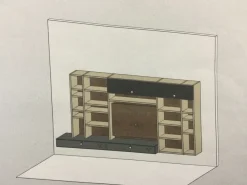 NovaMobili Parete attrezzata Living system del brand con un ribasso esclusivo- Pareti Attrezzate