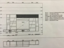 NovaMobili Parete attrezzata Living system del brand con un ribasso esclusivo- Pareti Attrezzate