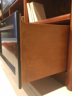 Parete attrezzata Living in legno in Offerta Outlet^Piombini Sale