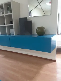 Clearance Parete attrezzata Living system di scontata del 70% Pareti Attrezzate