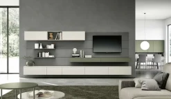Parete attrezzata Living 805 del marchio con un ribasso esclusivo^Spagnol Mobili New