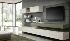 Parete attrezzata Living 805 del marchio con un ribasso esclusivo^Spagnol Mobili New