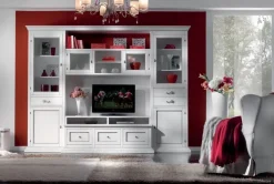 New Parete attrezzata Living modello cristina di scontata del 40% Pareti Attrezzate