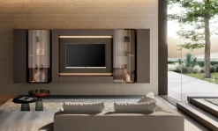 Voltan Parete attrezzata Lucifer di in OFFERTA OUTLET- Pareti Attrezzate