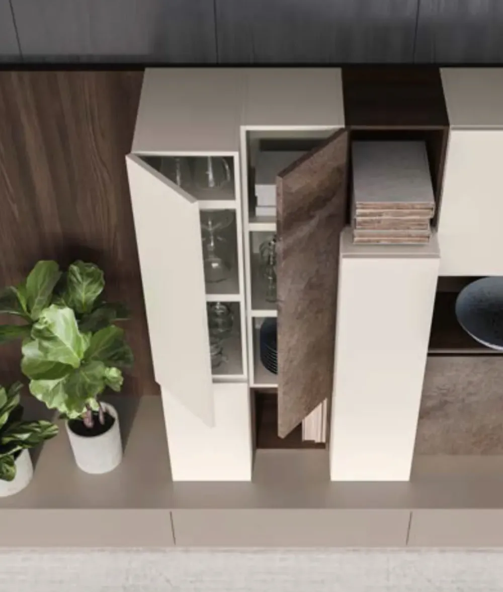 Parete attrezzata M10 di in OFFERTA OUTLET^Marka Online