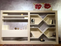 Marchetti Parete attrezzata in legno Maestrale in Offerta Outlet- Soggiorni Completi