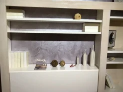 Marchetti Parete attrezzata in legno Maestrale in Offerta Outlet- Soggiorni Completi