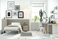 Parete attrezzata in metallo in Offerta Outlet Pareti Attrezzate