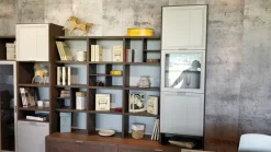 Tomasella Parete attrezzata Medea in stile classica a prezzo ribassato- Pareti Attrezzate