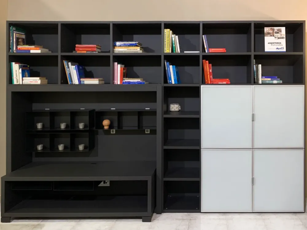 Online Parete attrezzata Metropolis di in OFFERTA OUTLET Pareti Attrezzate