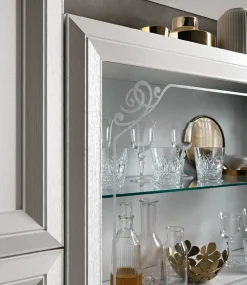 Clearance Parete attrezzata Mobile soggiorno modello jazz in stile moderno a prezzo ribassato Pareti Attrezzate