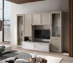 Gierre Mobili Parete attrezzata Mobile soggiorno modello jazz 135 di in OFFERTA OUTLET- Pareti Attrezzate