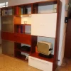 Outlet Parete attrezzata Mobile soggiorno essenza ciliegio in stile moderna a prezzo scontato Pareti Attrezzate