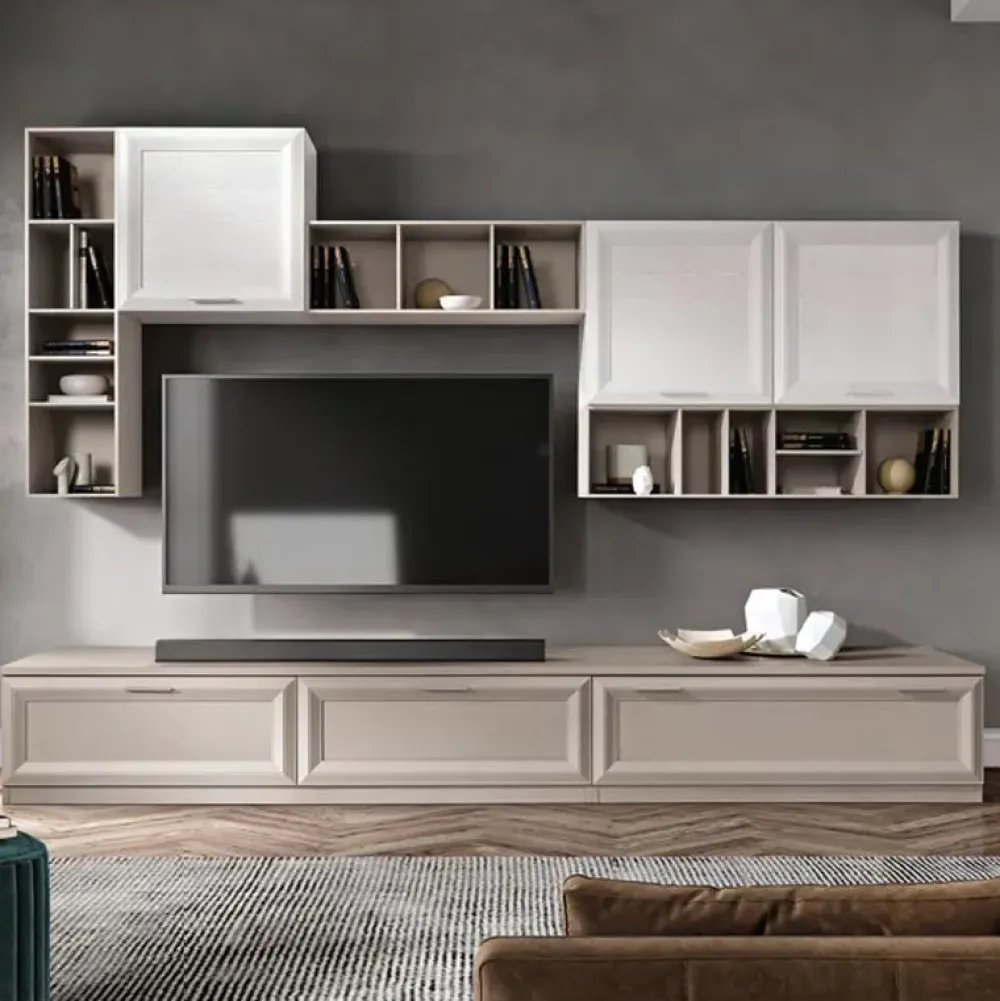 Gierre Mobili Parete attrezzata Mobile soggiorno modello jazz della firma con un ribasso esclusivo- Pareti Attrezzate