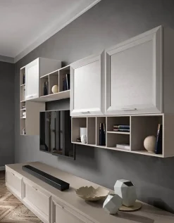 Gierre Mobili Parete attrezzata Mobile soggiorno modello jazz della firma con un ribasso esclusivo- Pareti Attrezzate