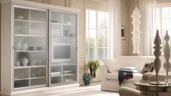 Outlet Parete attrezzata Mobile-soggiorno con ante scorrevoli scontato del 35% di in OFFERTA OUTLET Pareti Attrezzate