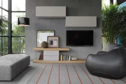 Parete attrezzata modello F2/ form line 241 con pensili di : richiedi ora il prezzo^Forme’s New