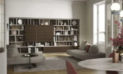 Artigianale Parete attrezzata modello Noemi di : richiedi il prezzo- Pareti Attrezzate