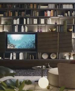 Artigianale Parete attrezzata modello Noemi di : richiedi il prezzo- Pareti Attrezzate