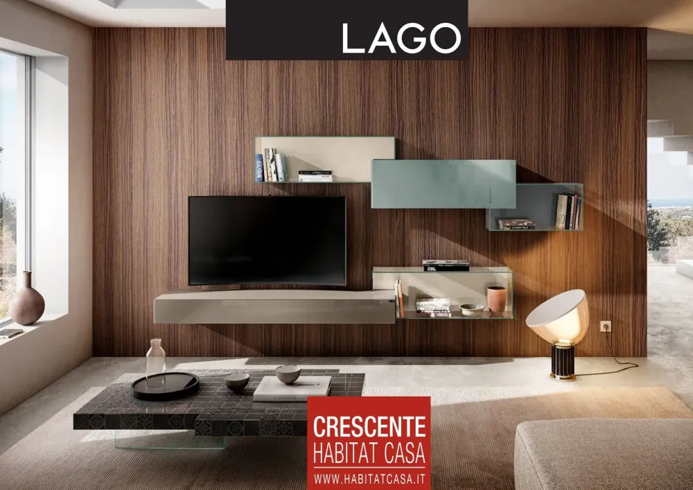 Outlet Parete attrezzata modello 36e8 - 0880 di : contatta il venditore per scoprire il prezzo Pareti Attrezzate