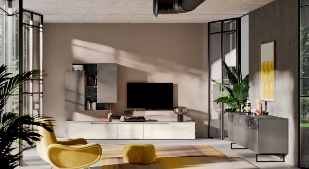 Sale Parete attrezzata modello Day 05 di : contatta il venditore per scoprire il prezzo Pareti Attrezzate