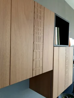 Modo 10 Parete attrezzata Modular system di in OFFERTA OUTLET- Pareti Attrezzate