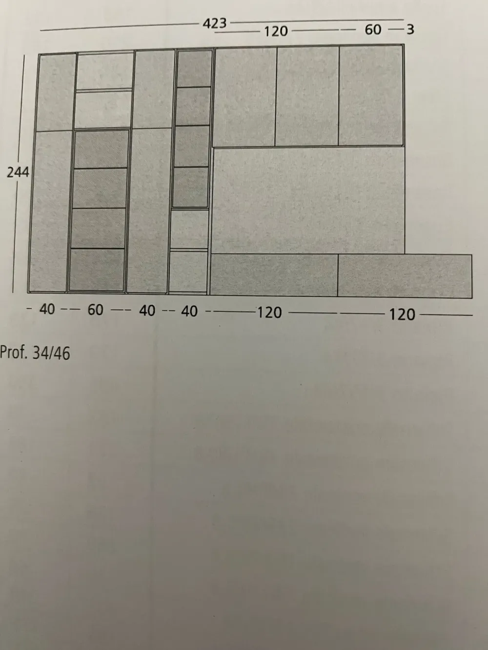 Parete attrezzata Mood 8 in stile design a prezzo ribassato^Astor Mobili Hot
