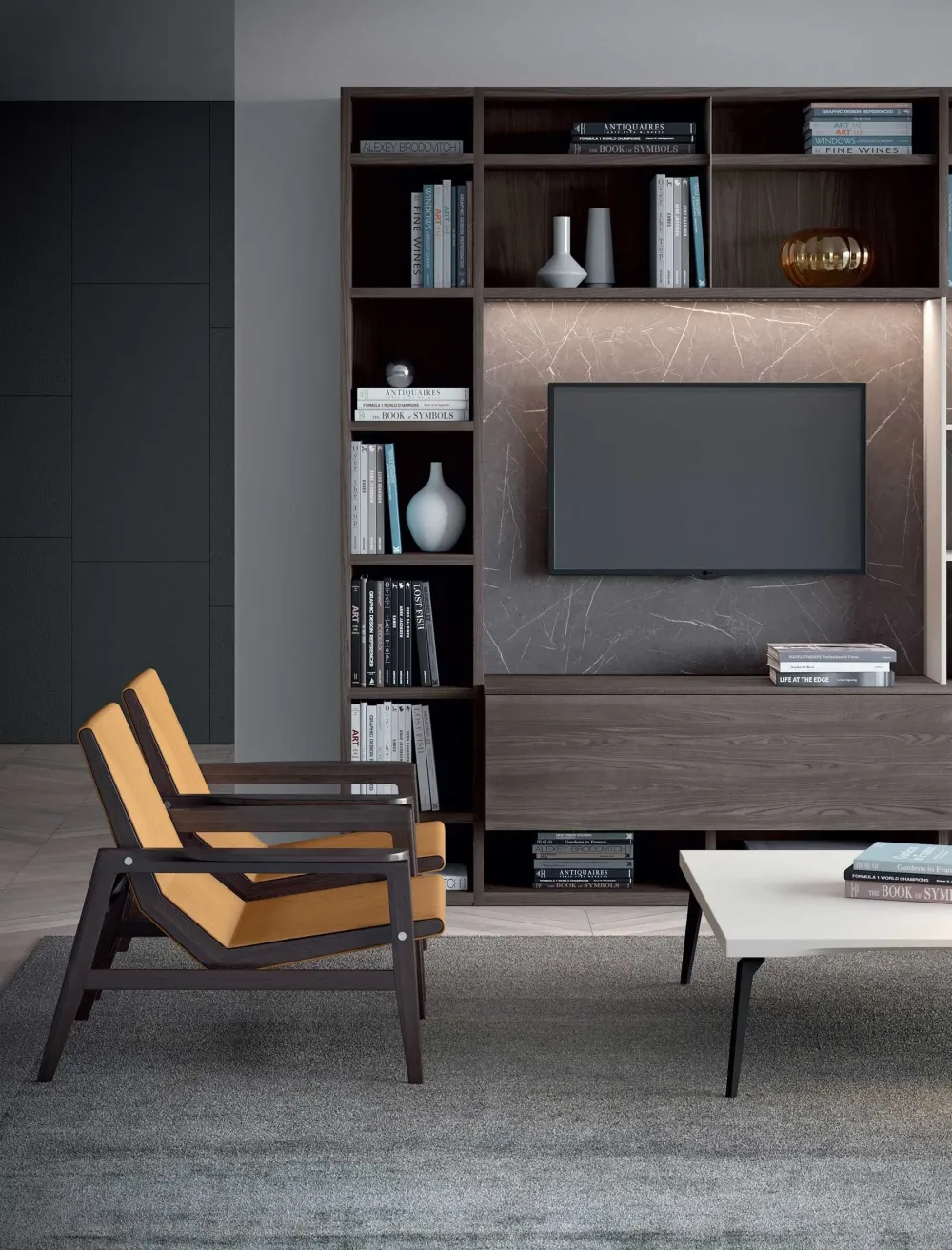 Sale Parete attrezzata Mood 3 di in OFFERTA OUTLET Pareti Attrezzate