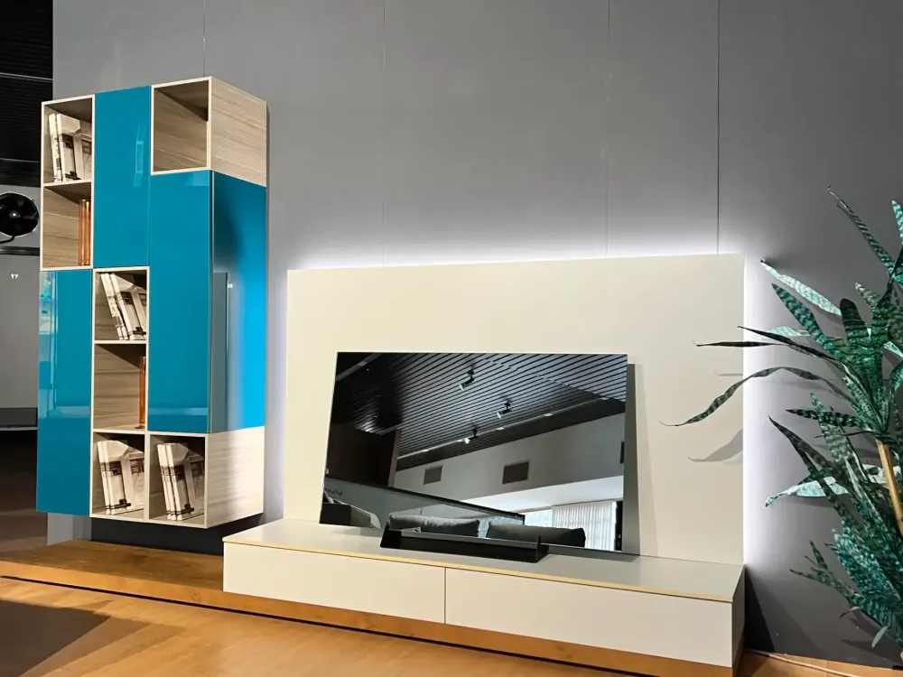 Parete attrezzata Mood di in OFFERTA OUTLET^Scavolini Discount